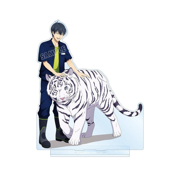 『ブルーロック』東武動物公園コラボ 描き下ろしイラスト 潔 世一 飼育係ver. 特大アクリルスタンド【202510再販】